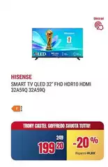 Hisense - Smart Tv Qled 32" Fhd Hdr10 Hdmi 32as9q