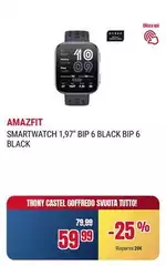 Amazfit - Smartwatch 1,97" Bip 6 Black Bip 6 Black Amazfit - Smartwatch 1,97" Bip 6 Black Bip 6 Black