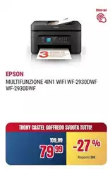 Epson - Multifunzione 4in 1 Wifi WF-2930DWF