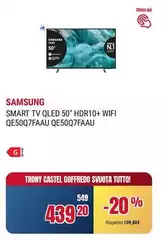 Samsung - Smart Tv Qled 50" Hdr10+ Wifi QE50Q7F4AU QE50Q7F4AU
