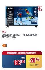 TCL - Google Tv Qled 32" Fhd 60hz Dolby TCL - Google Tv Qled 32" Fhd 60hz Dolby