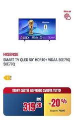 Hisense - Smart Tv Qled 50" Hdr10+ Vidaa 50E79Q Hisense - Smart Tv Qled 50" Hdr10+ Vidaa 50E79Q