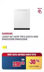 Samsung - Lavast Inc 14cop 7pr D 3cesto 44db DW60CG550B DW60CG550B