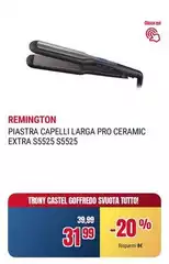 Remington - Piastra Capelli Larga Pro Ceramic Extra S5525 S5525 S5525 Remington - Piastra Capelli Larga Pro Ceramic Extra S5525 S5525 S5525