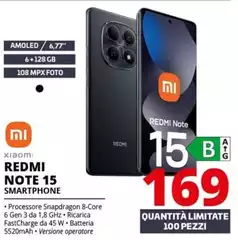 Xiaomi - Redmi Note 15 Smartphone