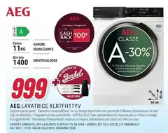 Aeg - Lavatrice XLR7FH11YV