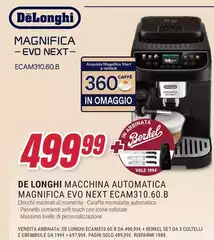 De Longhi - ECAM310.60.B Macchina per espresso 1,8 L