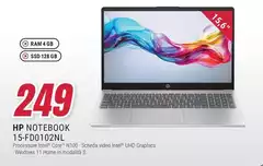 HP - Notebook 15-FD0102NL
