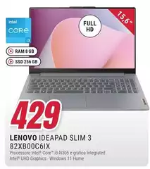 Lenovo - Ideapad Slim 3 82XB00C6IX
