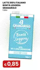 Granarolo - Latte 100% Italiano Bontà Leggera 1 Litro