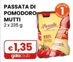 Mutti - Passata Di Pomodoro 2 X 235 G