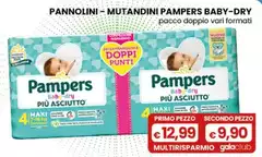 Pampers - Pannolini Mutandini Baby-dry Pacco Doppio Vari Formati