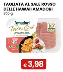 Amadori - Tagliata Al Sale Rosso Delle Hawaii 350 G