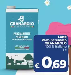Granarolo - Latte Parz. Scremato