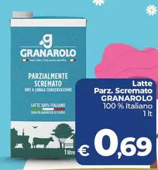 Granarolo - Latte Parz. Scremato