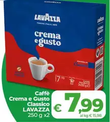 Lavazza - Caffe Crema E Gusto Classico