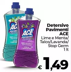 Ace - Detersivo Pavimenti