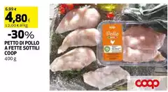 Coop - Petto Di Pollo A Fette Sottili