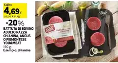 You & Meat - Battuta Di Bovino Adulto Razza Chianina