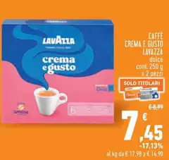 Lavazza - Caffè Crema E Gusto