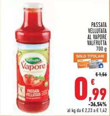 Valfrutta - Passata Vellutata Al Vapore