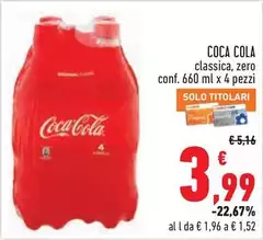 Coca Cola - Classica, Zero