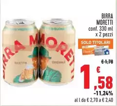 Moretti - Birra