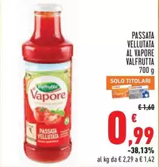 Valfrutta - Passata Vellutata Al Vapore
