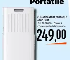 Argo - Climatizzatore Portatile  Iside