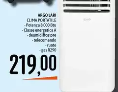 Argo - Clima Portatile