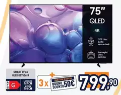 Samsung - Smart Tv 4K Oled QE75Q6FA