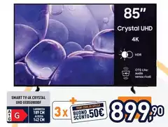 Samsung - Smart Tv 4K Crystal Uhd UE85U8000F
