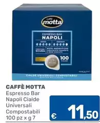 Caffè motta - Espresso Bar Napoli Cialde Universali Compostabili