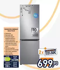 Samsung - Frigorifero Combinato RB34C775CS9