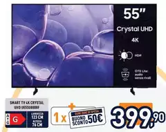 Samsung - Smart Tv 4K Crystal Uhd UE55U8000F