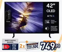 Samsung - Smart Tv Oled 4K QE42S95FA