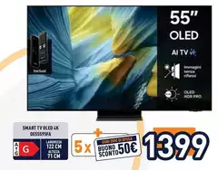 Samsung - Smart Tv Oled 4K QE55S95FA
