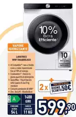 Samsung - Lavatrice WW11DG6B85LKU3