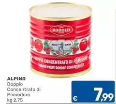 Alpino - Doppio Concentrato Di Pomodoro