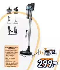 Samsung - Scopa Senza Fili Jet 75 VS20B75AGR1