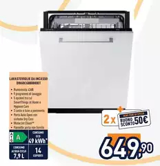 Samsung - Lavastoviglie Da Incasso DW60CG880B00ET
