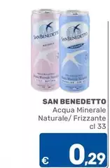 San Benedetto - Acqua Minerale Naturale/ Frizzante