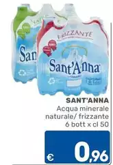 Sant'anna - Acqua Minerale Naturale/ Frizzante