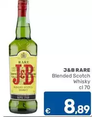 J&b - Blended Scotch Whisky