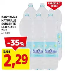 Sant'anna - Naturale Sorgente Rebruant