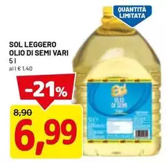 Sol leggero - Olio Di Semi Vari