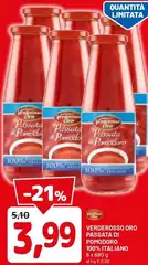 Verderosso oro - Oro Passata Di Pomodoro