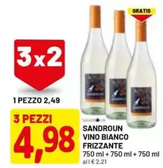 Sandròun - Vino Bianco Frizzante