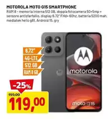 Motorola - Moto G15 Smartphone