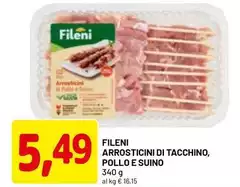 Fileni - Arrosticini Di Tacchino, Pollo E Suino